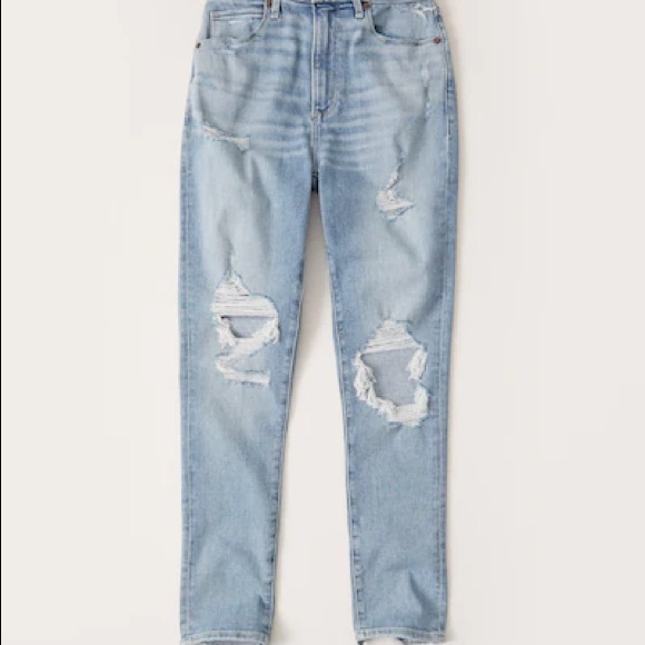 Abercrombie & Fitch Denim - A+ F Curve Love High Rise Super Skinny Ankle Jeans